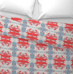 Duvet  Cover  - Where the Buffalo Roam - Western IKAT