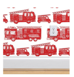 Red Fire Engine Wallpaper