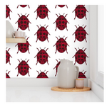 Lady Bug, Lady Bug Wallpaper (Removal and Classic Pre-Pasted Options)